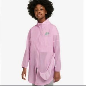 Nike Air Girls light purple windbreaker size XS NWT.